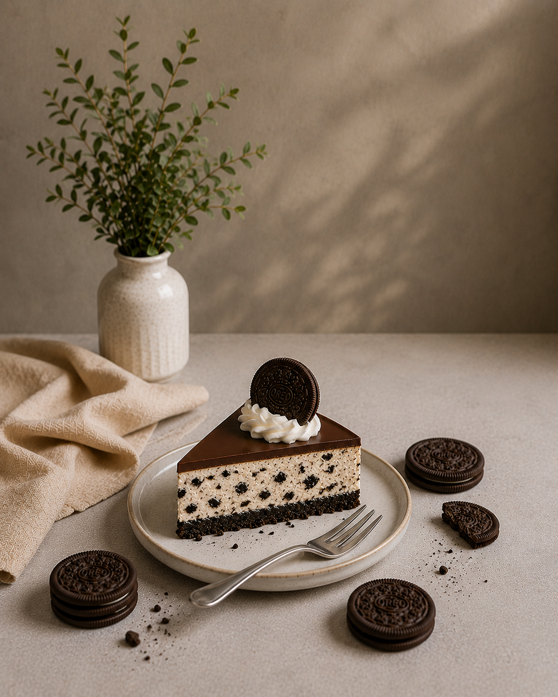 Cheesecake Oreo Sin Horno – Receta Completa